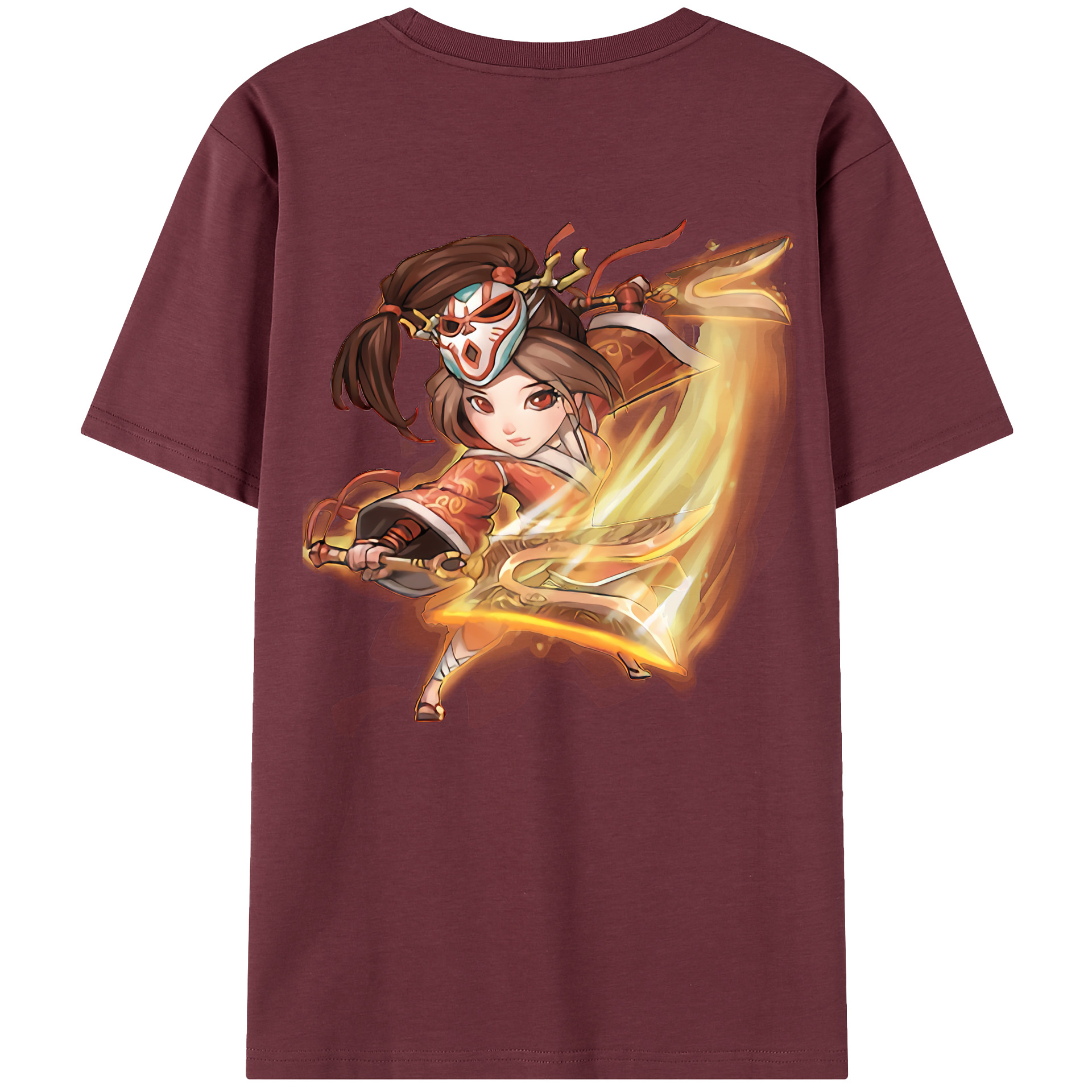 リーグ・オブ・レジェンド League of Legends LOL 綿100％半袖Tシャツ（背面プリント）